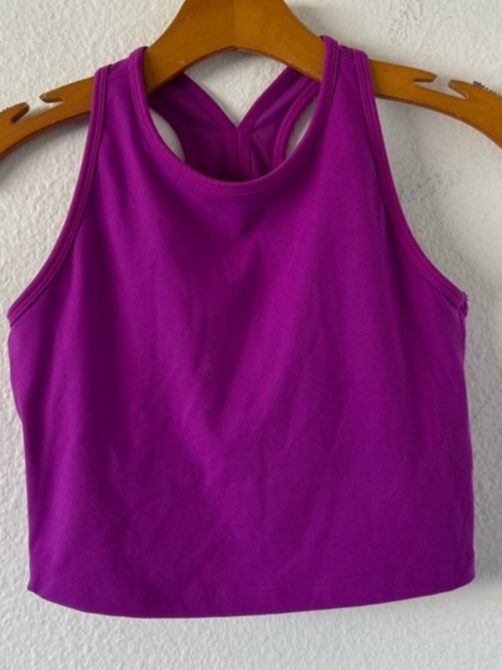 Beyond Yoga Cropped Racerback Tank Top -Size S